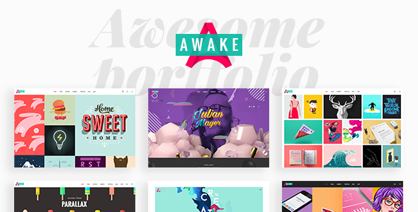 Awake-创意组合WordPress主题