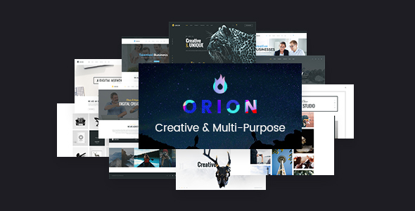 Orion-创意多用途WordPress主题