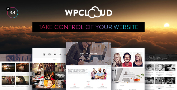 WPCLOUD-创意单页主题