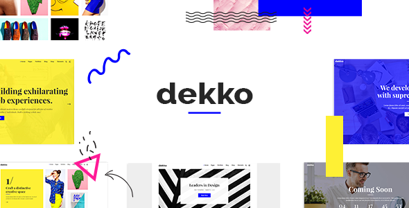 Dekko-创意代理WordPress主题
