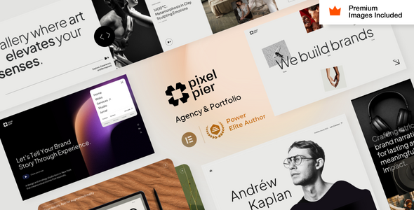 Pixelpiernyc-组合创意机构自由职业者WordPress主题