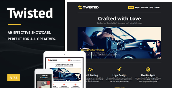 Twisted-展示WordPress主题