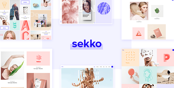 Sekko-设计师作品集WordPress主题