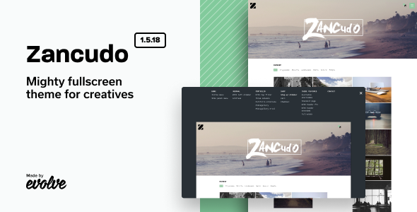 Zancudo-强大的全屏创意主题