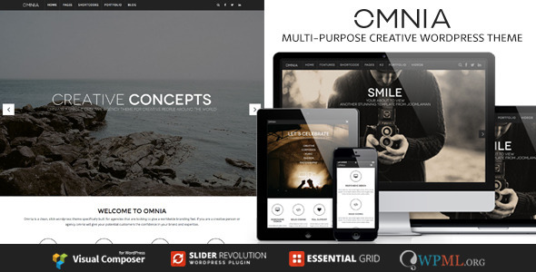 OMNIA-多用途、创意WordPress主题