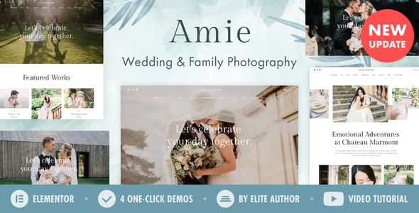 Amie——婚礼摄影WordPress