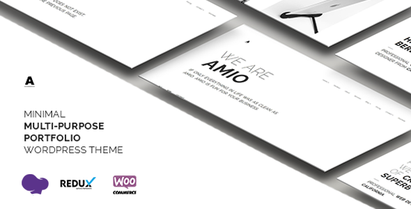 Amio–最小多用途组合WordPress主题
