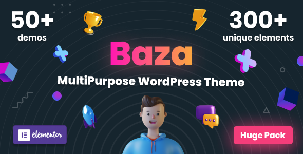 Baza-创意多用途WordPress主题