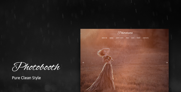 Photobooth |摄影WordPress主题