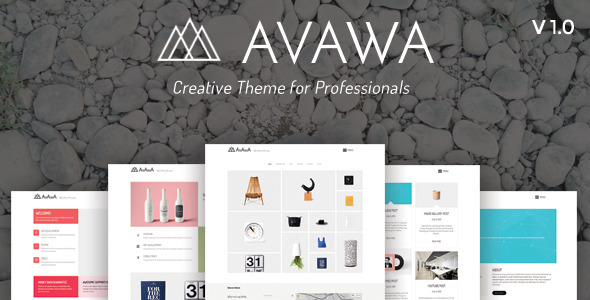 Avawa-专业人士的创意主题