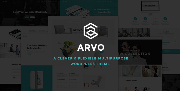 Arvo-一个聪明灵活的多用途WordPress主题