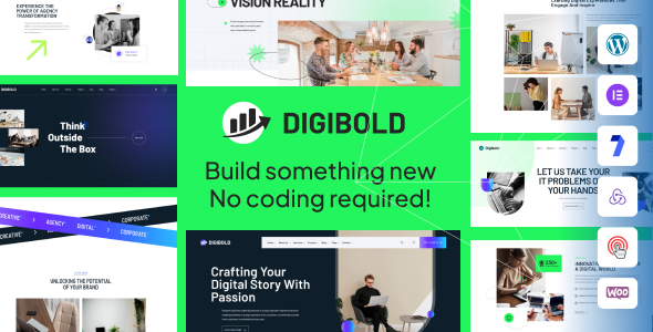 DigiBold-数字代理创意组合WordPress主题多用途