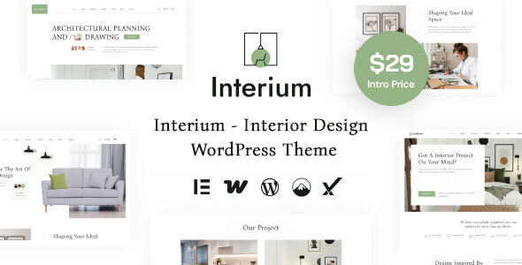 Interium-室内设计与建筑WordPress主题