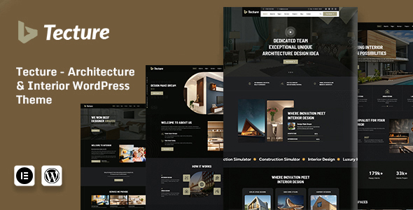 Tecture-建筑和室内WordPress主题