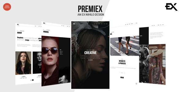 Premiex-单页作品集WordPress主题