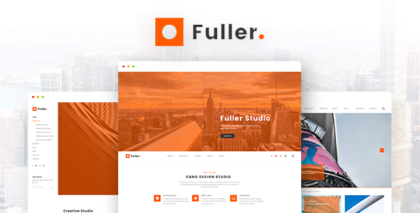 Fuller-创意作品集、简历和代理WordPress主题