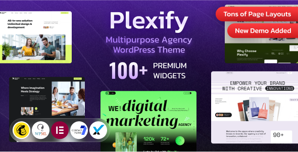 Plexify |创意代理WordPress主题