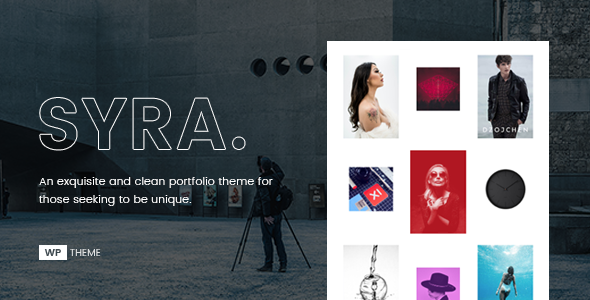 Syra–最小展示组合WordPress主题