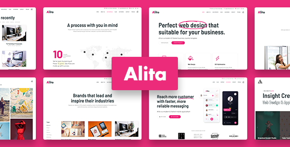 Alita-网络工作室WordPress主题
