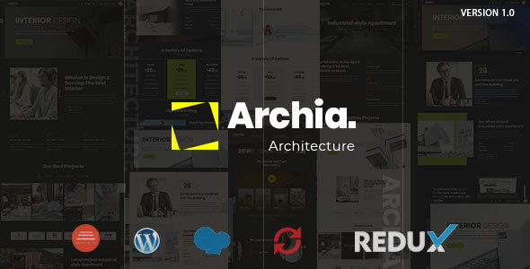 Archia-建筑与室内WordPress主题