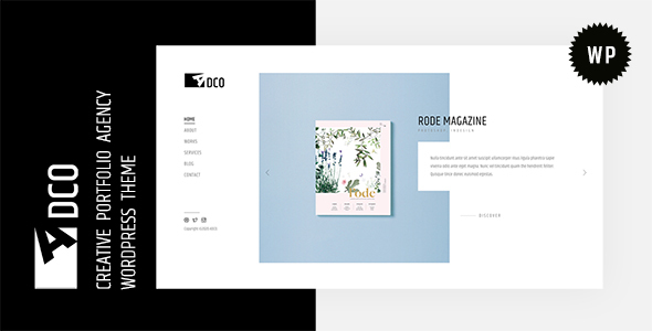 Adco-创意代理WordPress