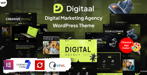 Digitaal-数字营销机构WordPress主题