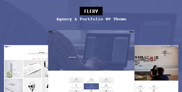 Flexy-代理与投资组合WP主题