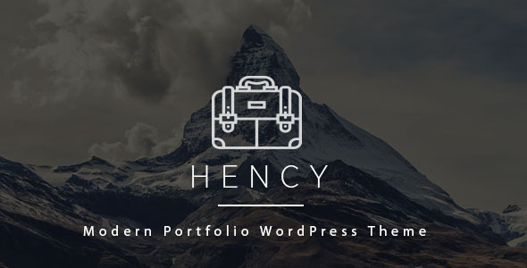 Hency-摄影和作品集WordPress主题
