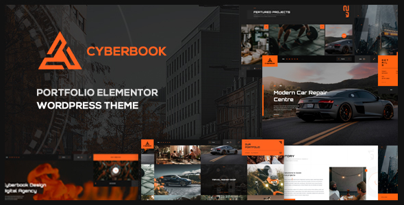 Cyberbook-Elementor作品集WordPress主题