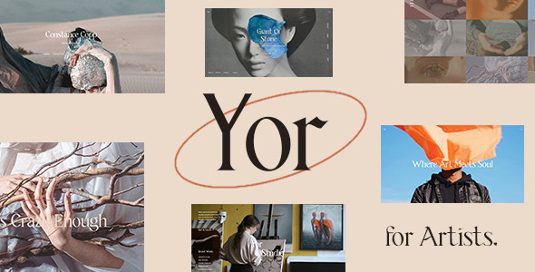 Yor-艺术家WordPress主题