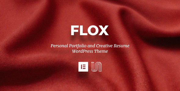 FLOX-个人作品集和简历WordPress主题