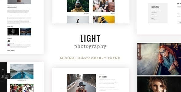 光-摄影WordPress
