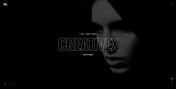 Creativex-大胆的组合WordPress主题
