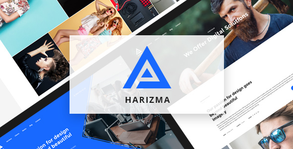 Harizma–现代创意机构WordPress主题