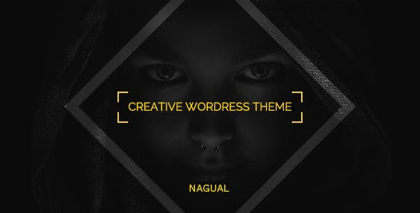 Nagual-独特的个人/代理组合WordPress主题