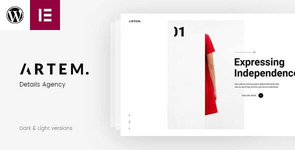 ARTEM–数字代理WordPress主题