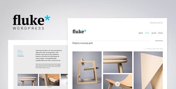 Fluke-创意组合WordPress主题