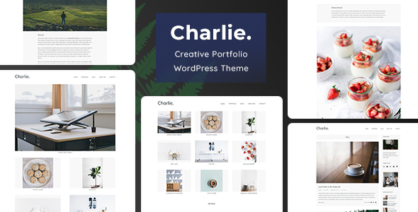 Charlie-轻量级创意组合WordPress主题