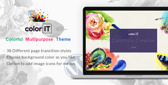 ColorFolio-自由设计师WordPress主题