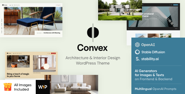 Converx-建筑与室内设计WordPress主题