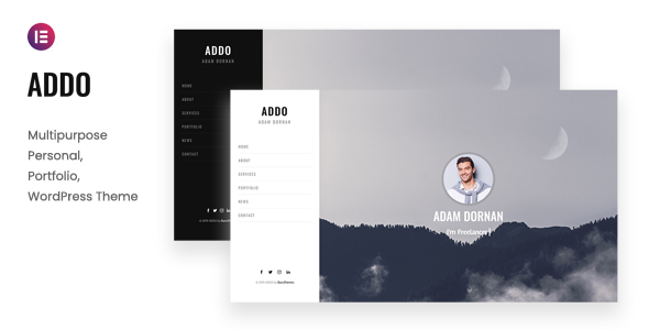 ADDO-Elementor作品集WordPress主题