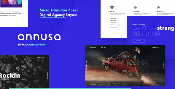 Annusa |现代数字烘焙WordPress主题