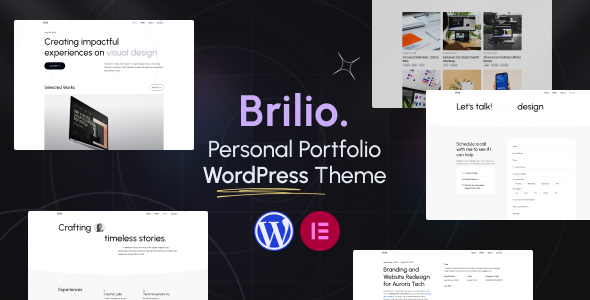 Brilio-个人作品集WordPress主题