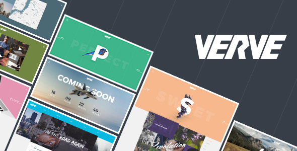 Verve–创意代理、工作室、个人和作品集WordPress主题