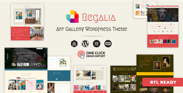 Regalia-艺术家作品集，美术馆主题