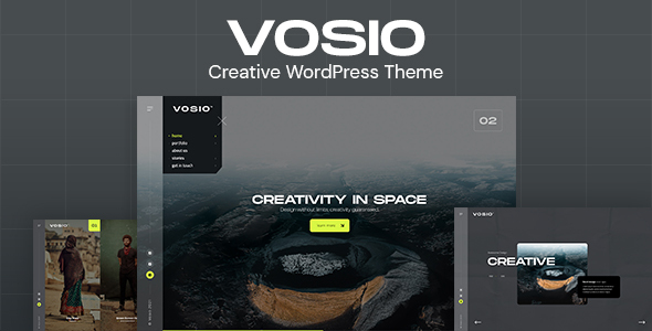 Vosio-创意WordPress作品集