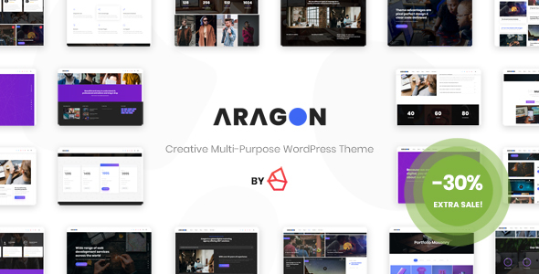 Aragon-创意多用途WordPress主题