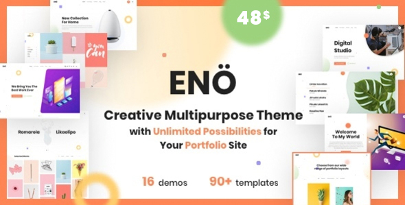 Eno-投资组合代理WordPress
