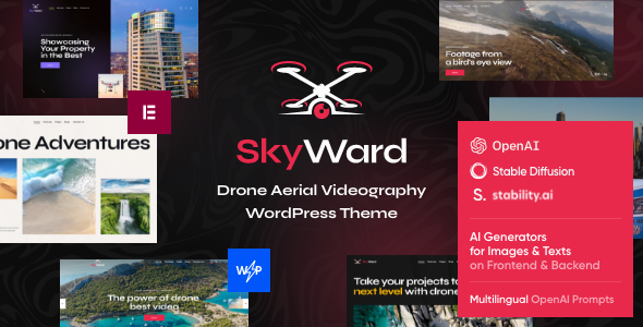 Skyward-无人机航拍WordPress主题