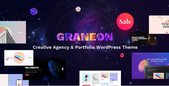 Graneon-创意艺术家作品集WordPress主题